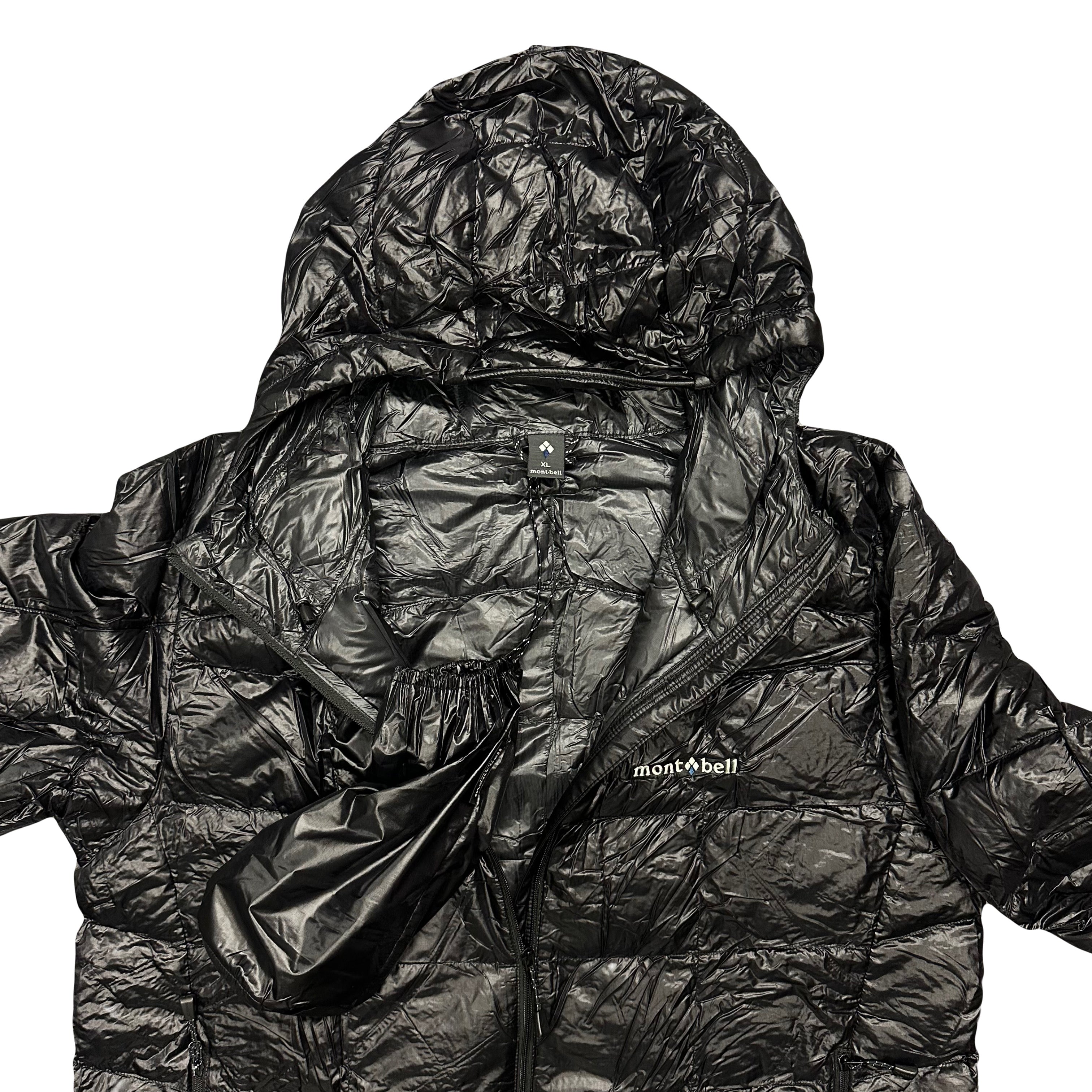 Montbell Square Stitch Down Puffer Jacket In Black ( XL )