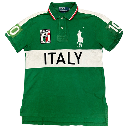 Ralph Lauren Italy Polo In Green ( M )