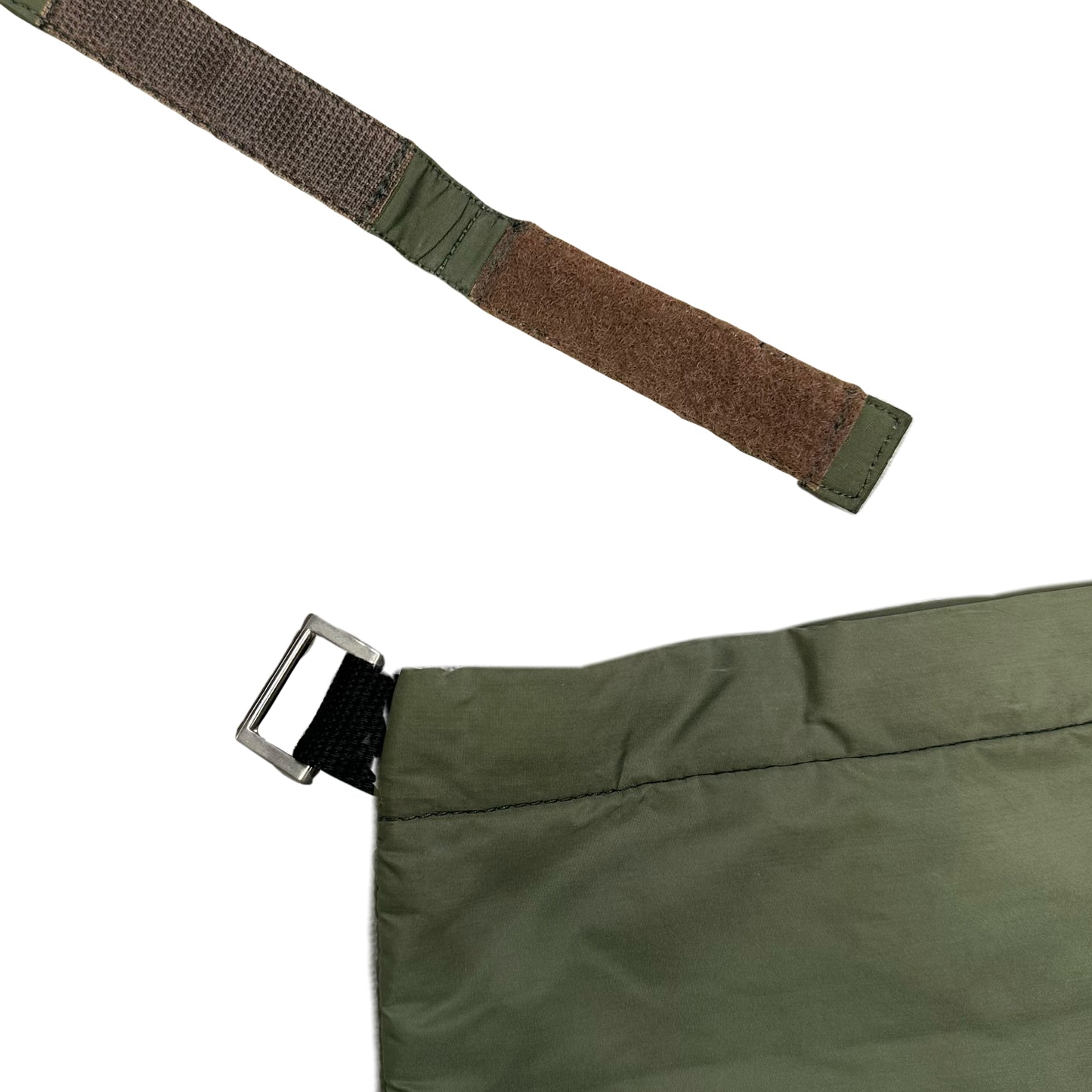 Prada Sport Side Bag In Khaki Green