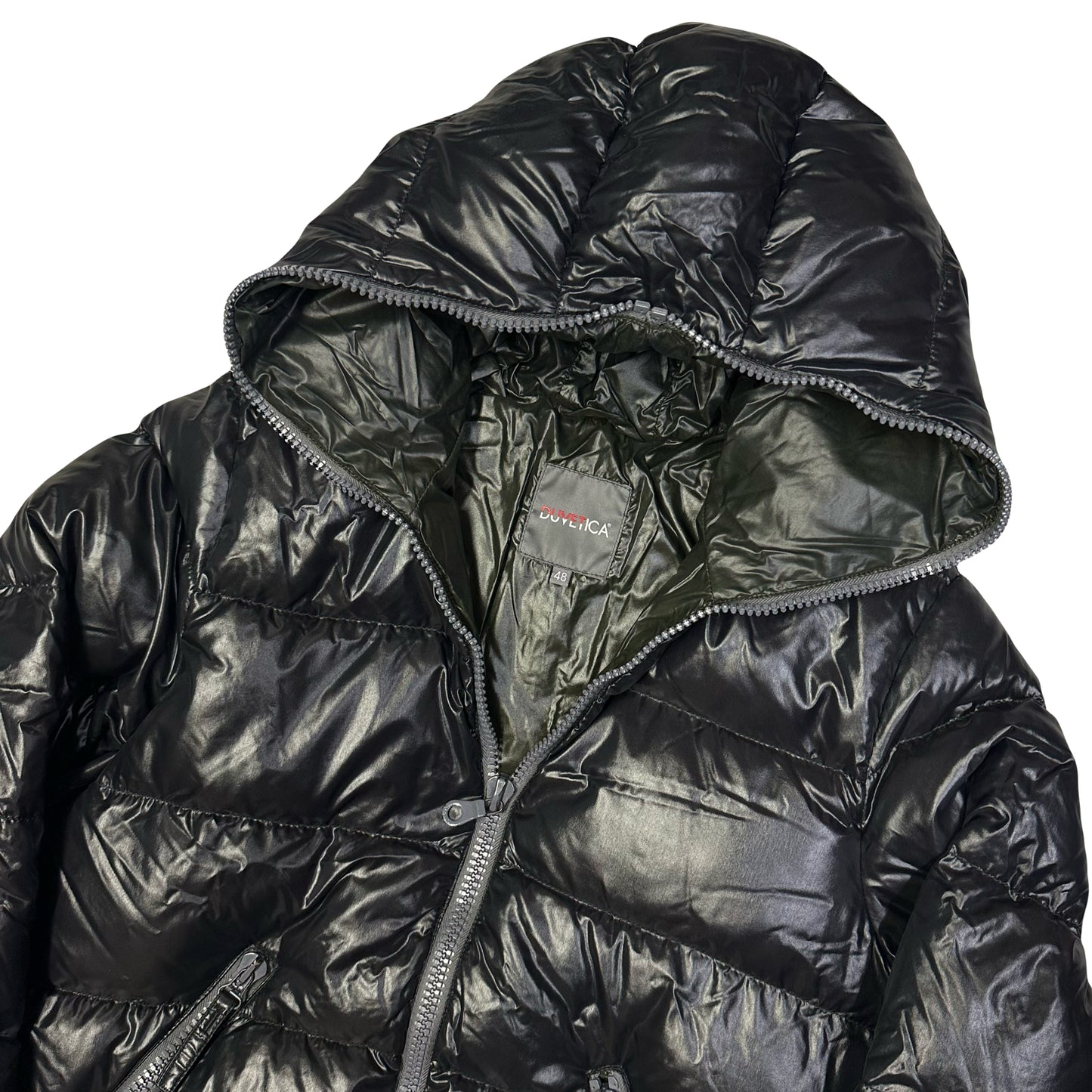 Duvetica Puffer Jacket In Black ( M )