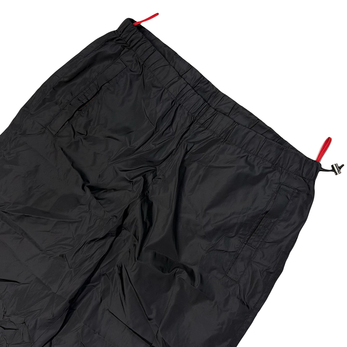 Prada Sort Nylon Trousers In Black (W32)