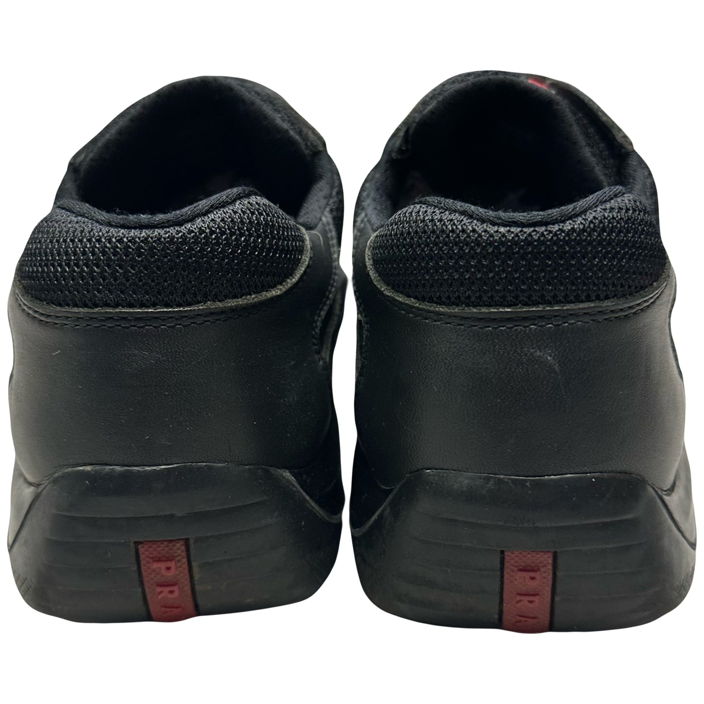 Prada America’s Cup Sneakers In Black ( 8UK/9US )