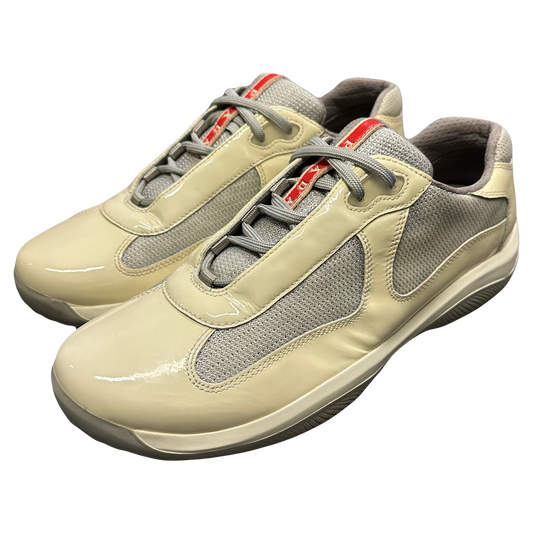 Prada America’s Cup Sneakers In Cream ( 8UK / 9US )