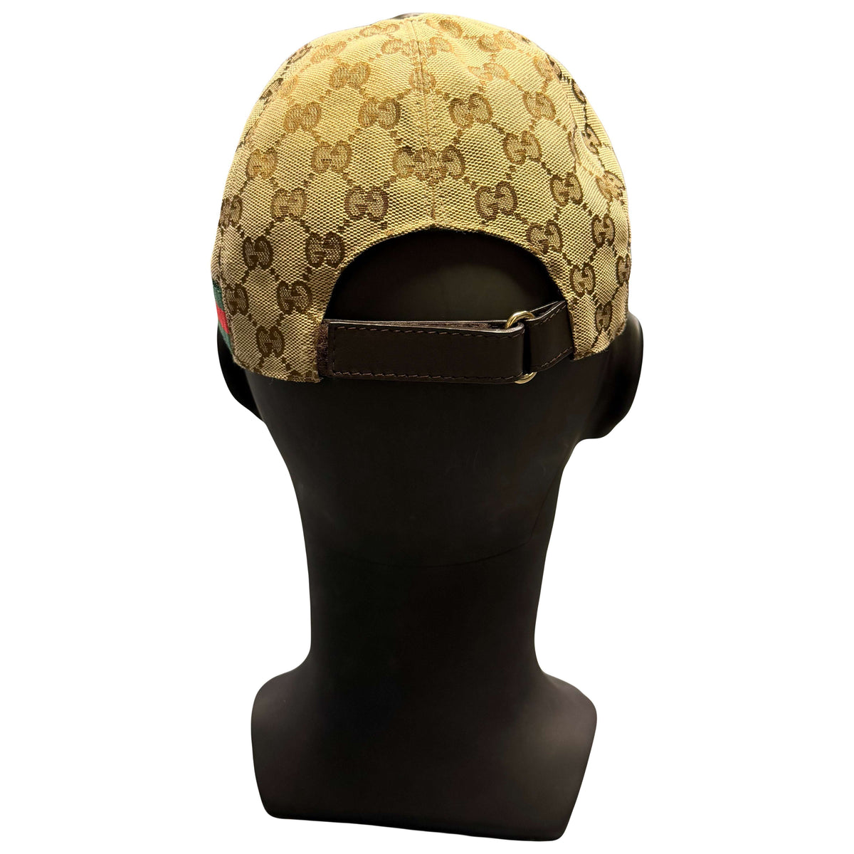 Gucci Monogram Cap In Tan (L)