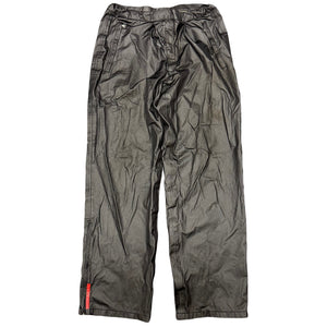 Prada Nylon Trousers In Black ( XL )
