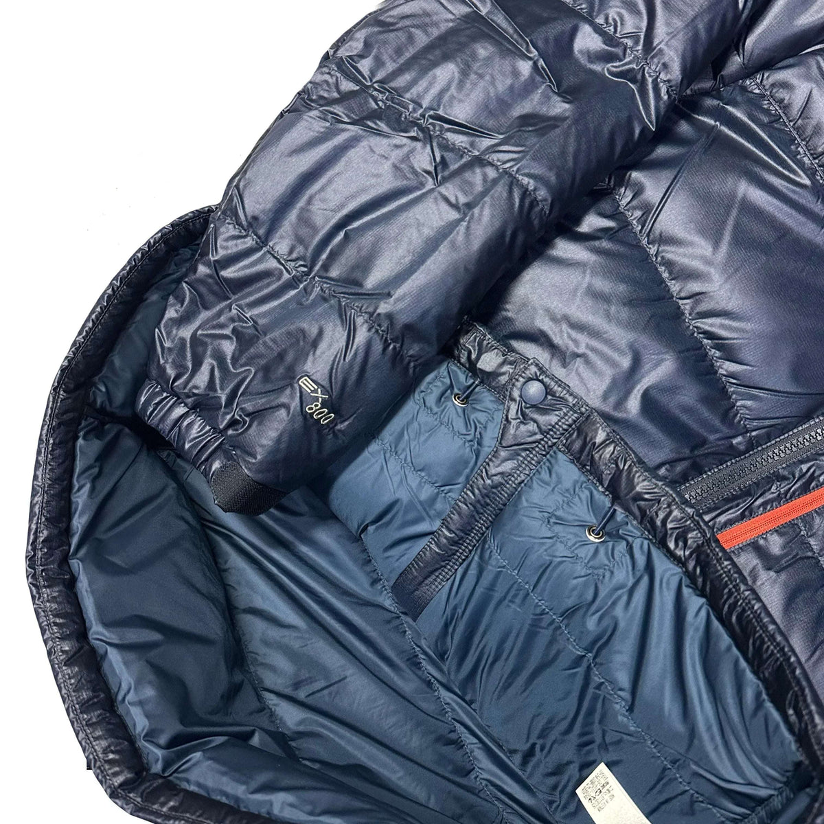 Montbell Alpine Down Parka Puffer Jacket In Navy Blue (M)