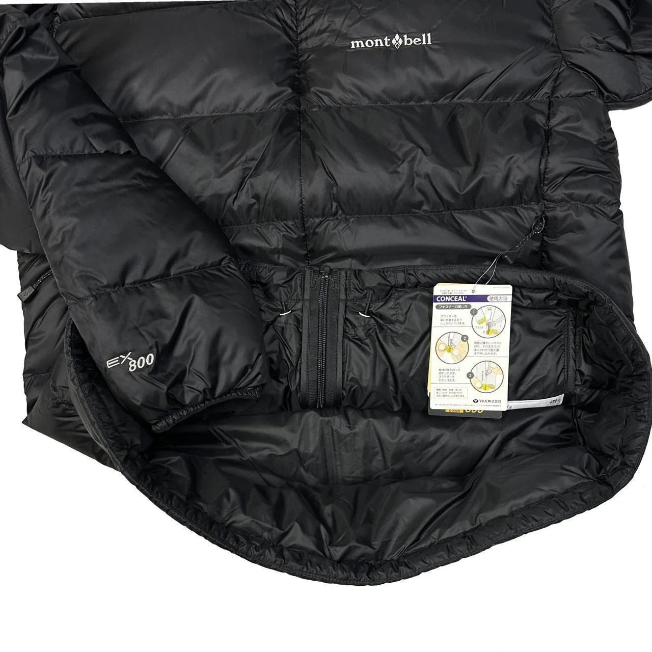 Montbell Light Alpine Down Puffer Jacket In Black ( S )