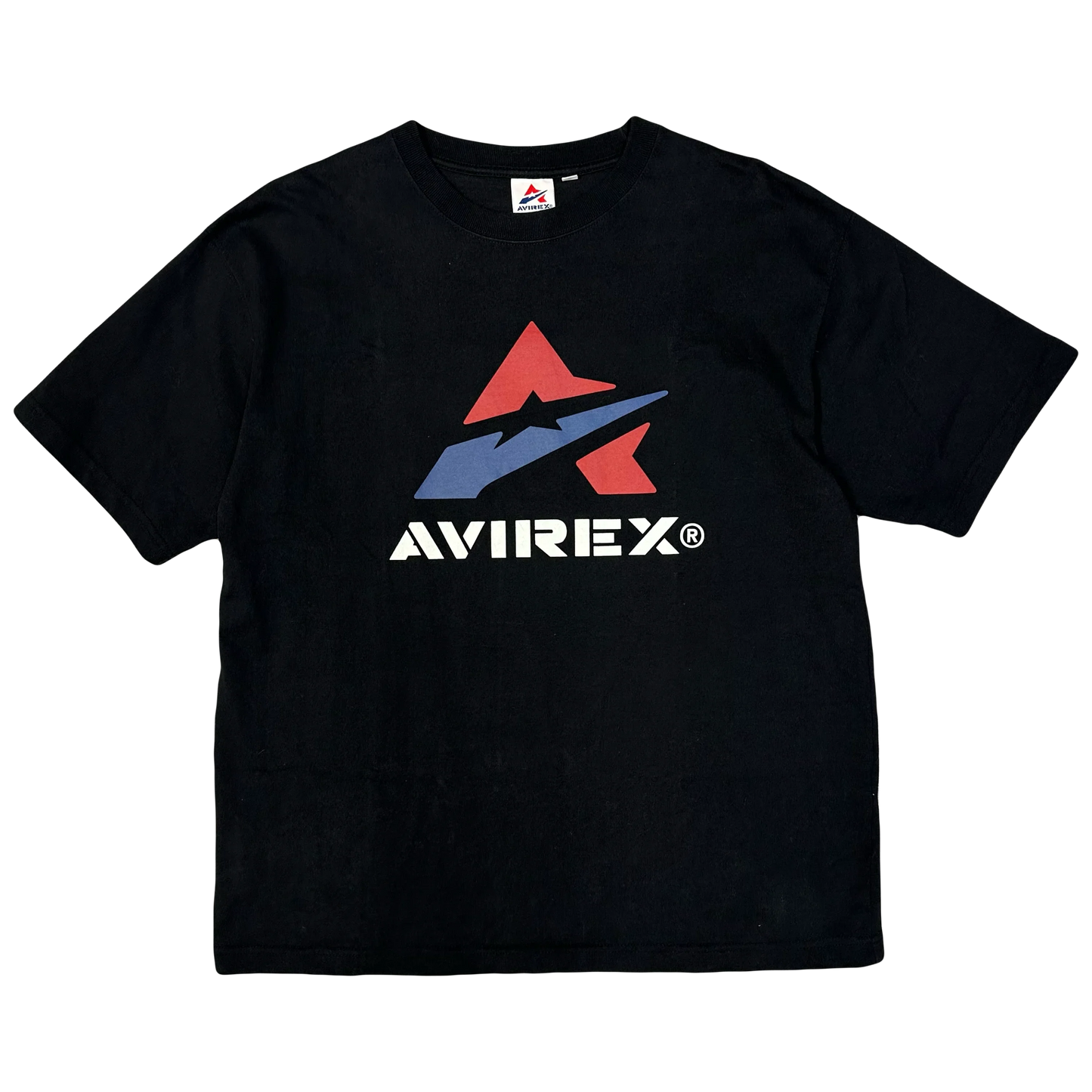 Avirex Spell Out T-Shirt In Black ( M )