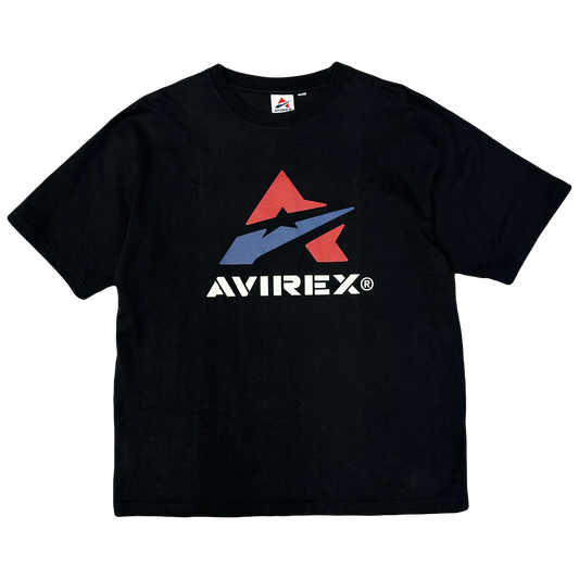 Avirex Spell Out T-Shirt In Black ( M )