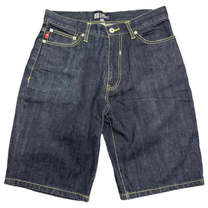 Stüssy Spellout Jorts With Yellow Print ( W30 )