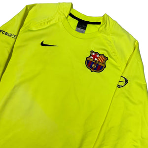 Nike Barcelona 2005 Training Top In Fluorescent Green ( M )