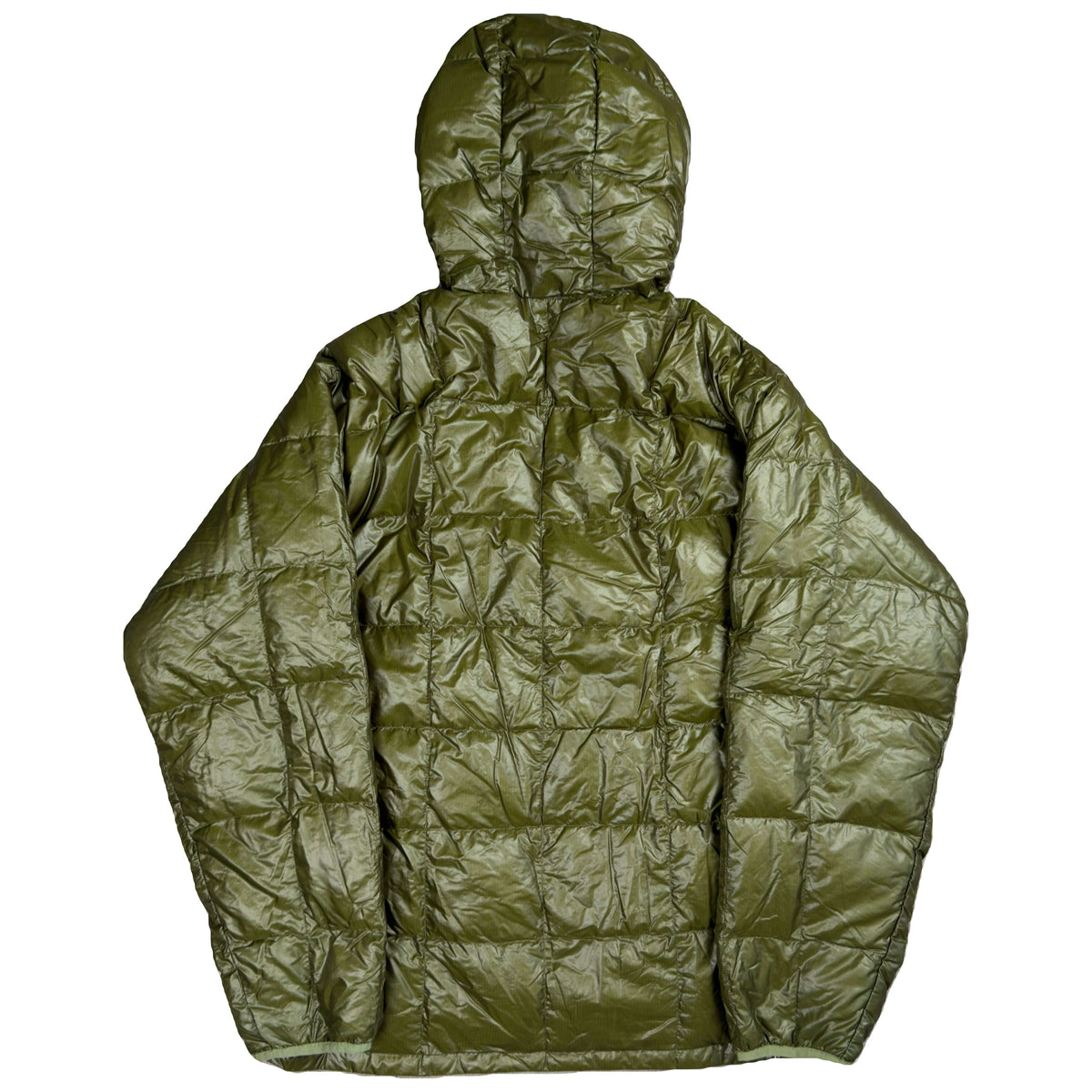 Montbell Superior Down Parka Puffer Jacket In Khaki Green (L)