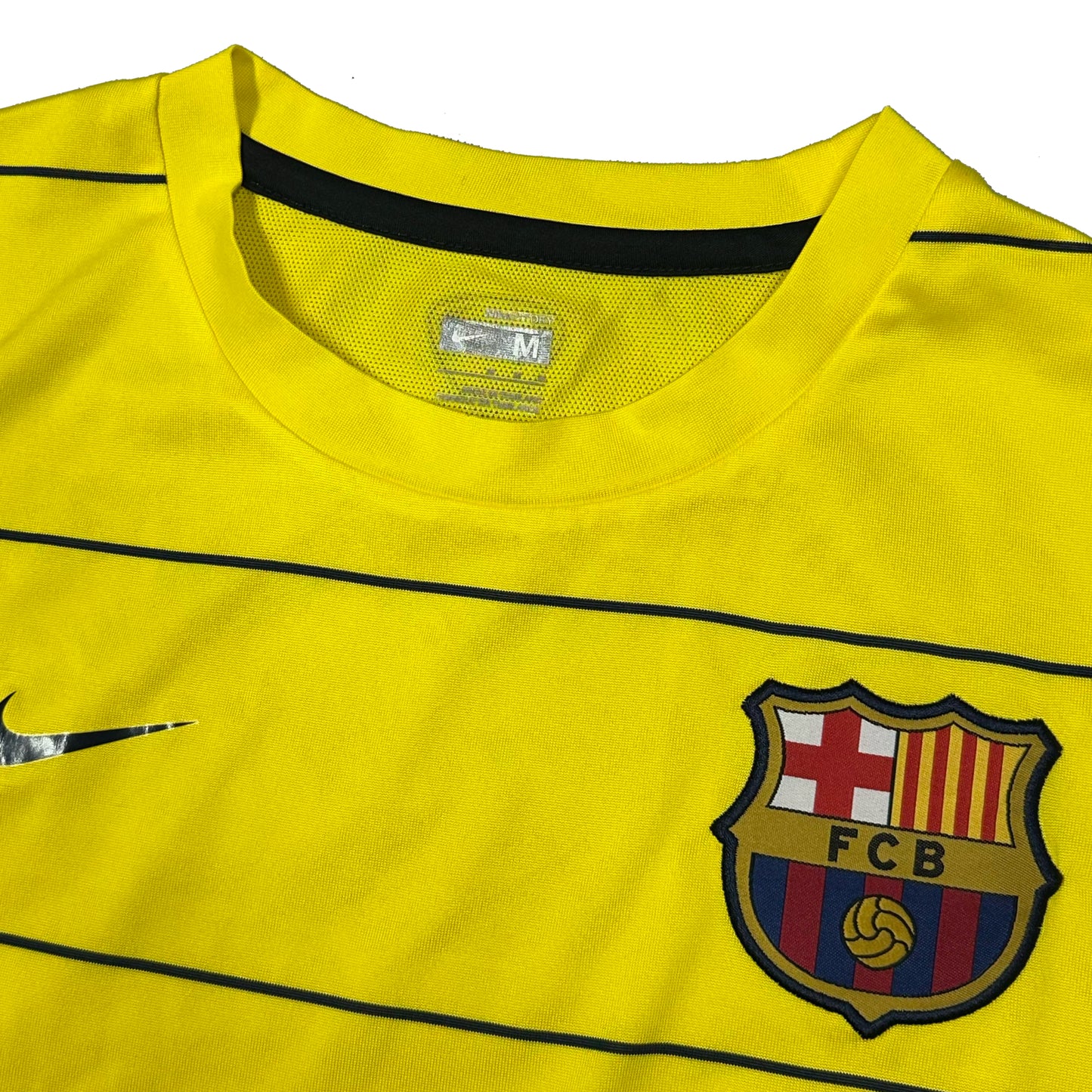 Nike Barcelona 2008 Shirt In Yellow ( M )