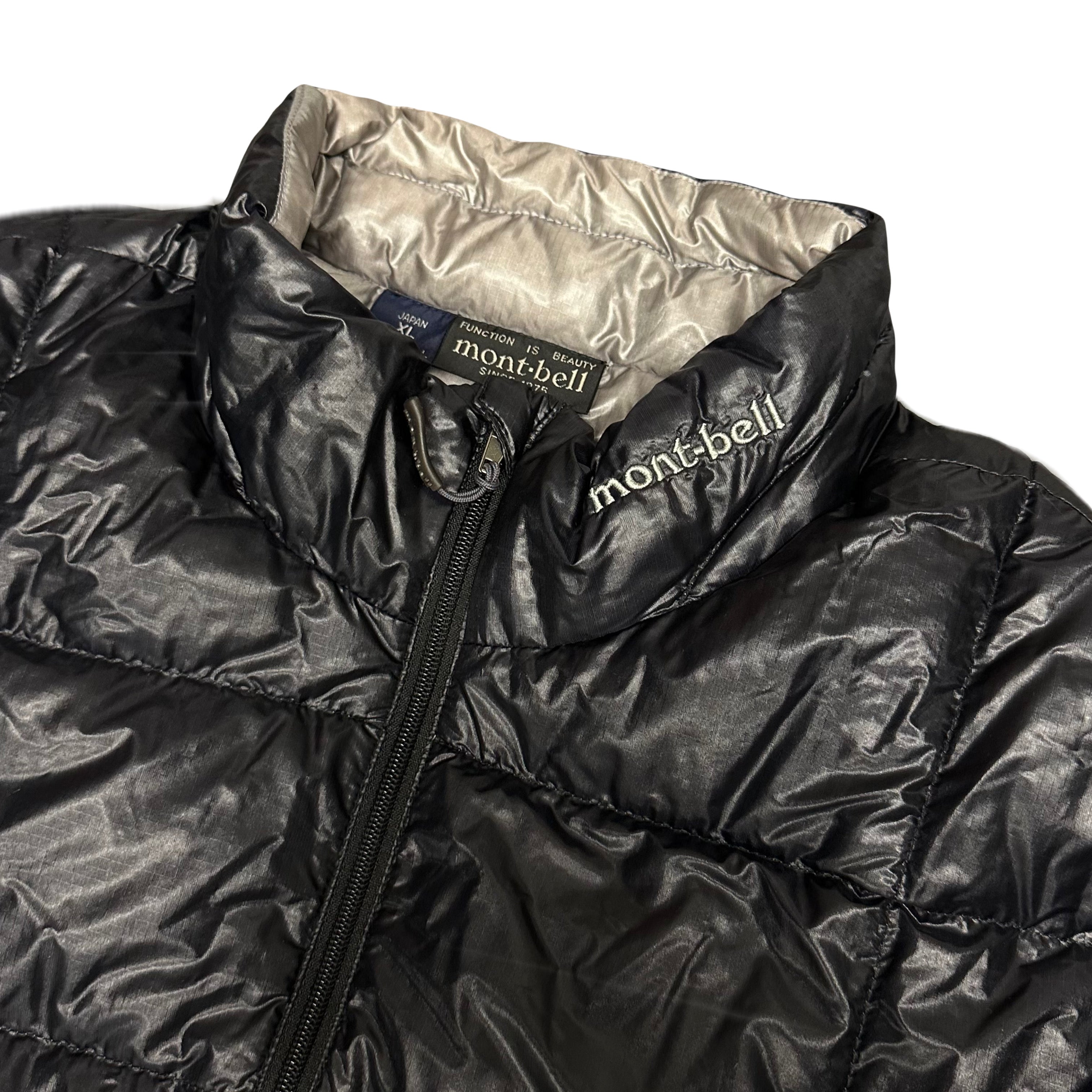 Montbell Square Stitch Down Puffer Jacket In Black ( XL )