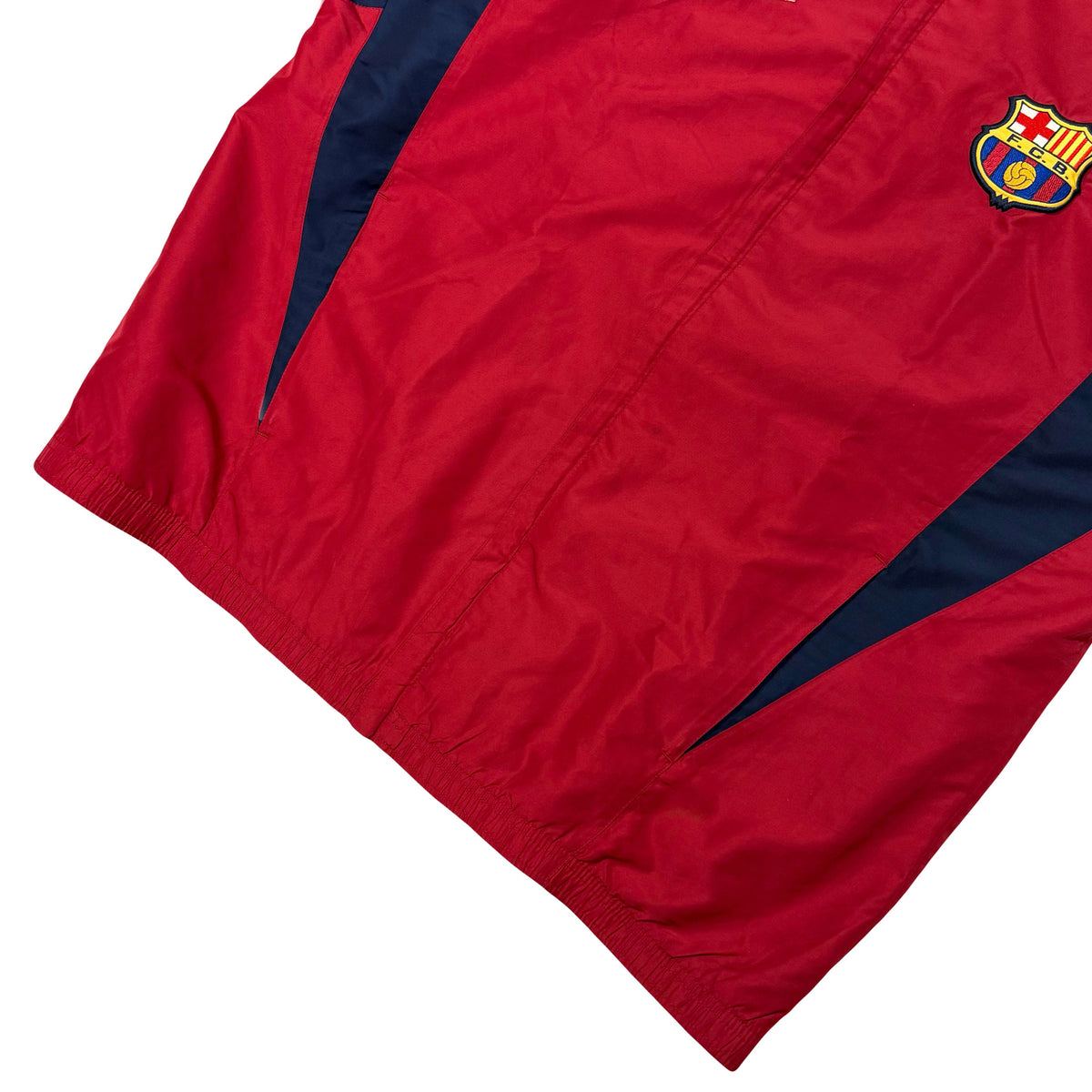Nike Barcelona 2002/03 Tracksuit Top In Red (L)