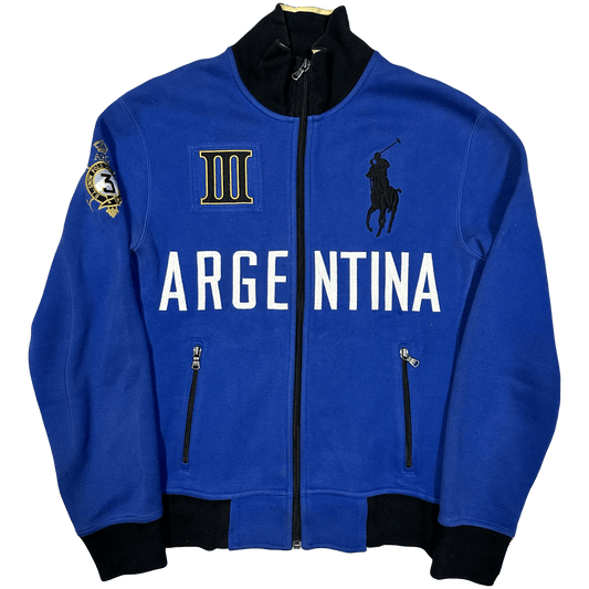 Ralph Lauren Argentina Spellout Sweatshirt In Blue ( M ) - 1036 Emporium