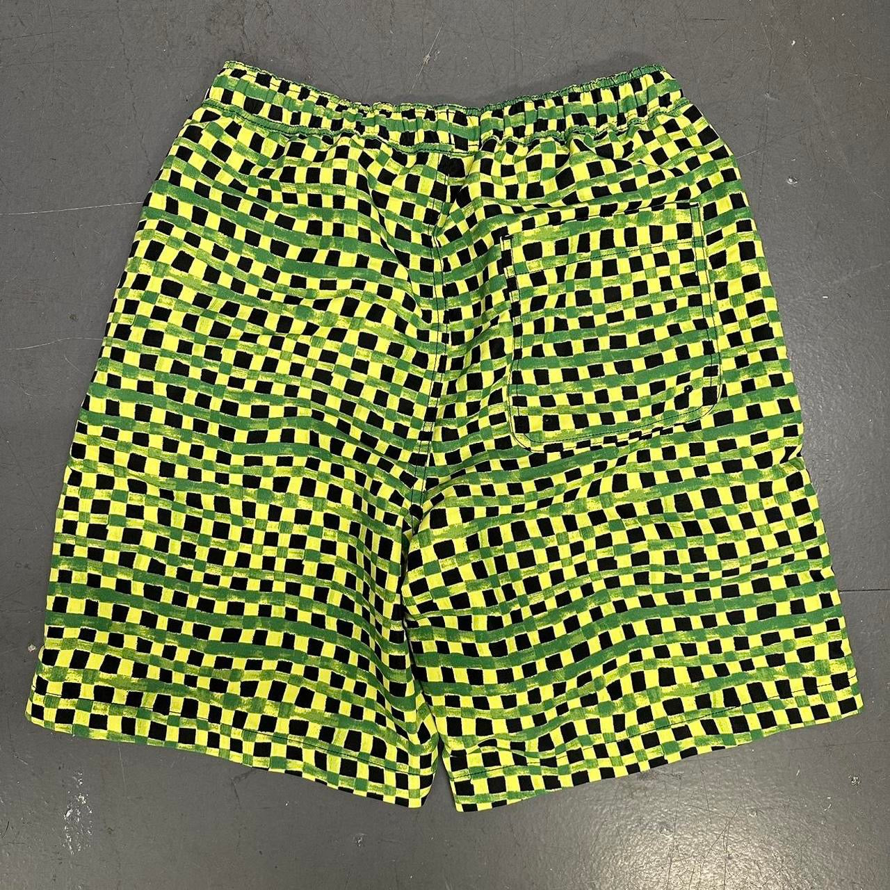 Uniqlo X Marni Check Shorts In Green ( XS )