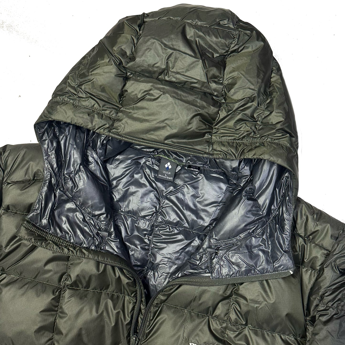 Montbell Superior Down Puffer Jacket In Dark Green ( US/EUR L )