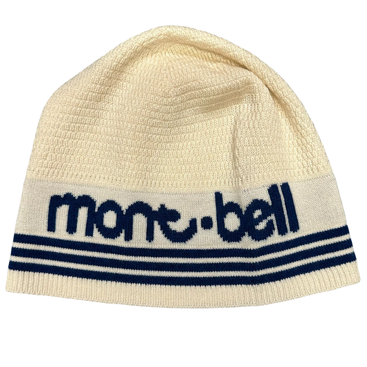 Montbell Spellout Beanie In White ( S/M )