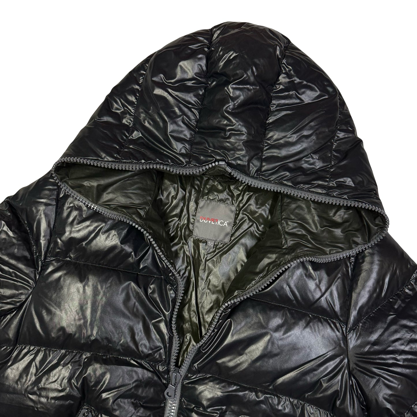 Duvetica Puffer Jacket In Black ( L )