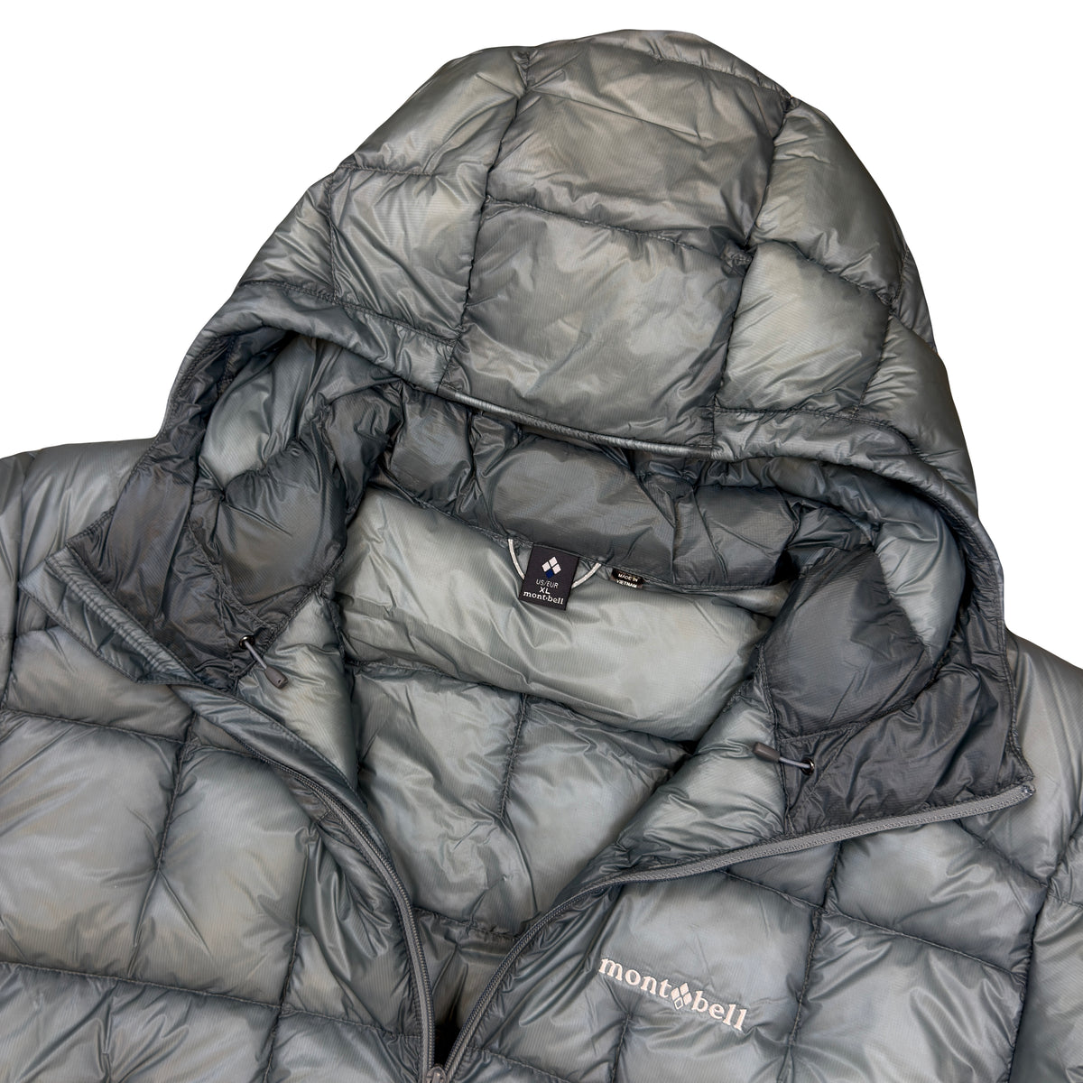 Montbell Plasma 1000 Alpine Down Parka Puffer Jacket In Grey (US/EUR XL)