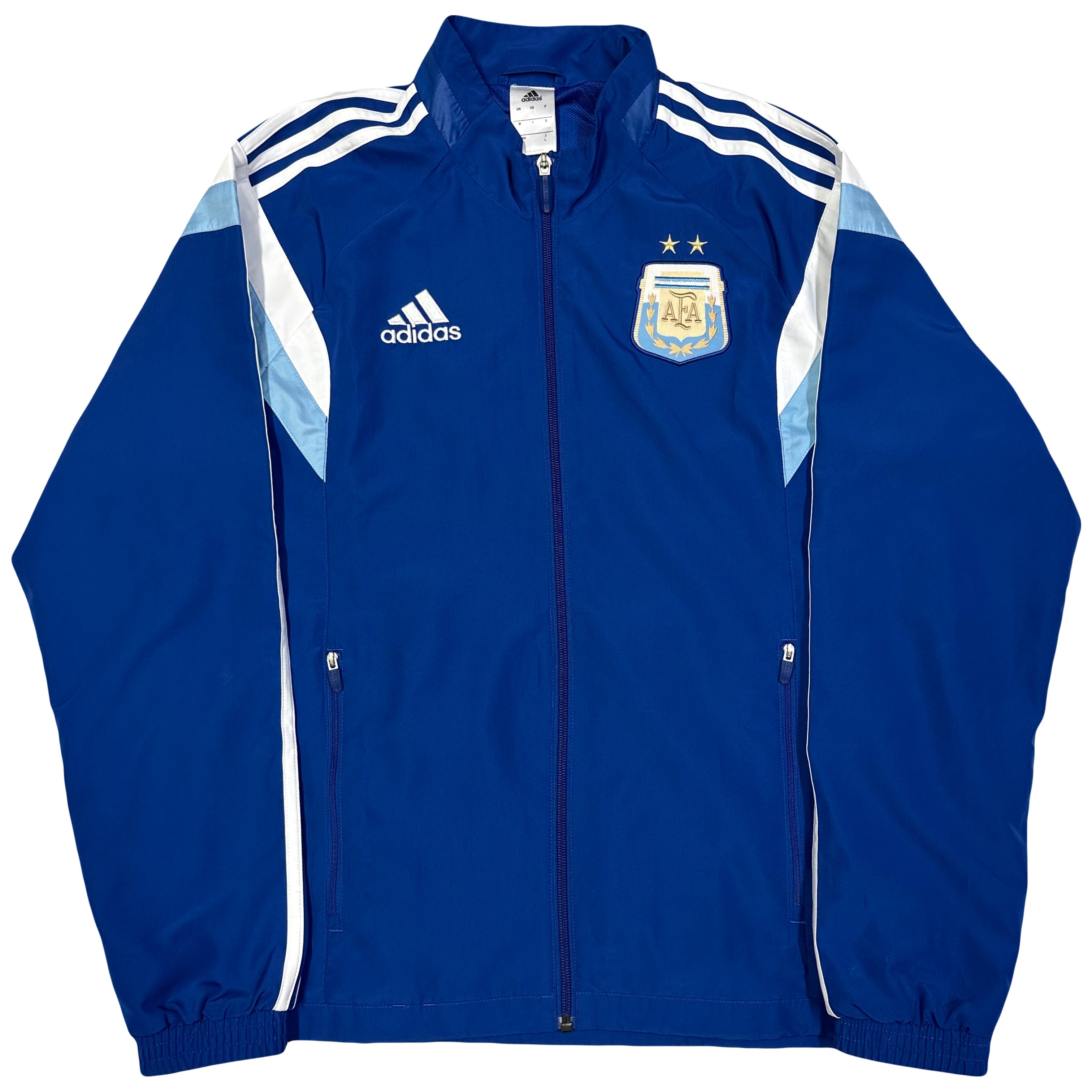 Adidas Argentina 2014/15 Tracksuit In Blue ( M )