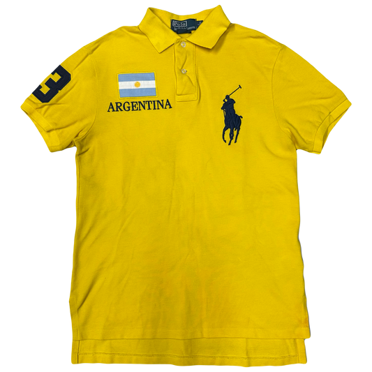 Ralph Lauren Argentina Polo In Yellow ( S )