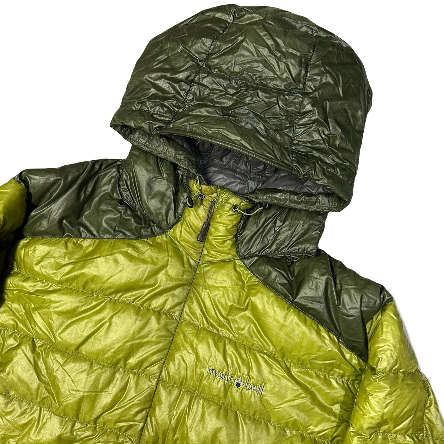 Montbell Down Puffer Jacket In Green ( XL )