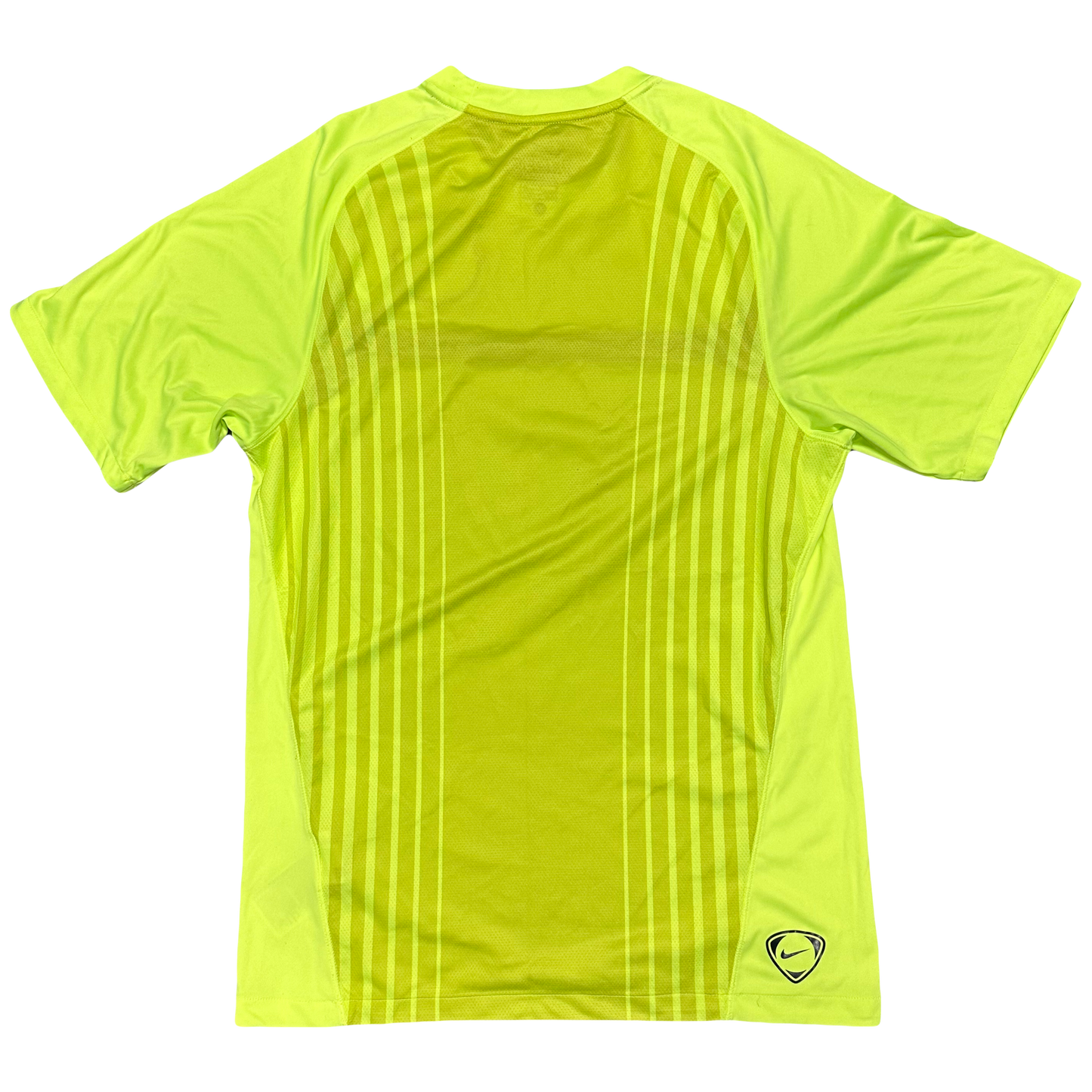 Nike Barcelona 2010/11 Training Shirt In Neon Green ( S )