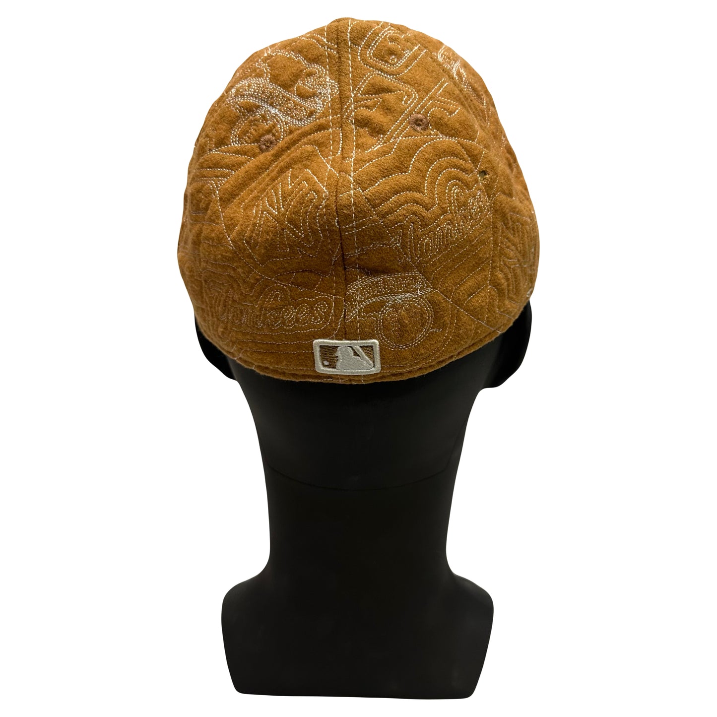 New Era New York Yankees Wool Cap In Brown (7 3/8 )