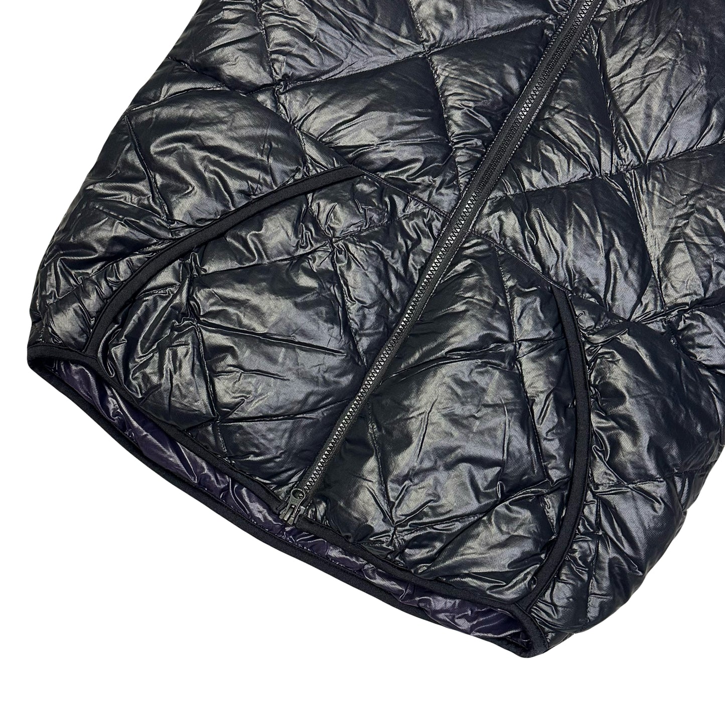 Camp 7 Diamond Stitch Puffer Jacket In Black ( L )