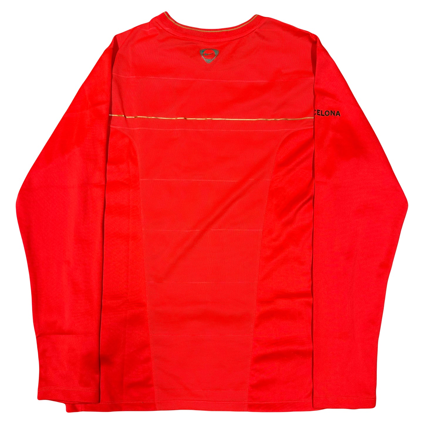 Nike Barcelona 2008 Training Top In Red ( M )
