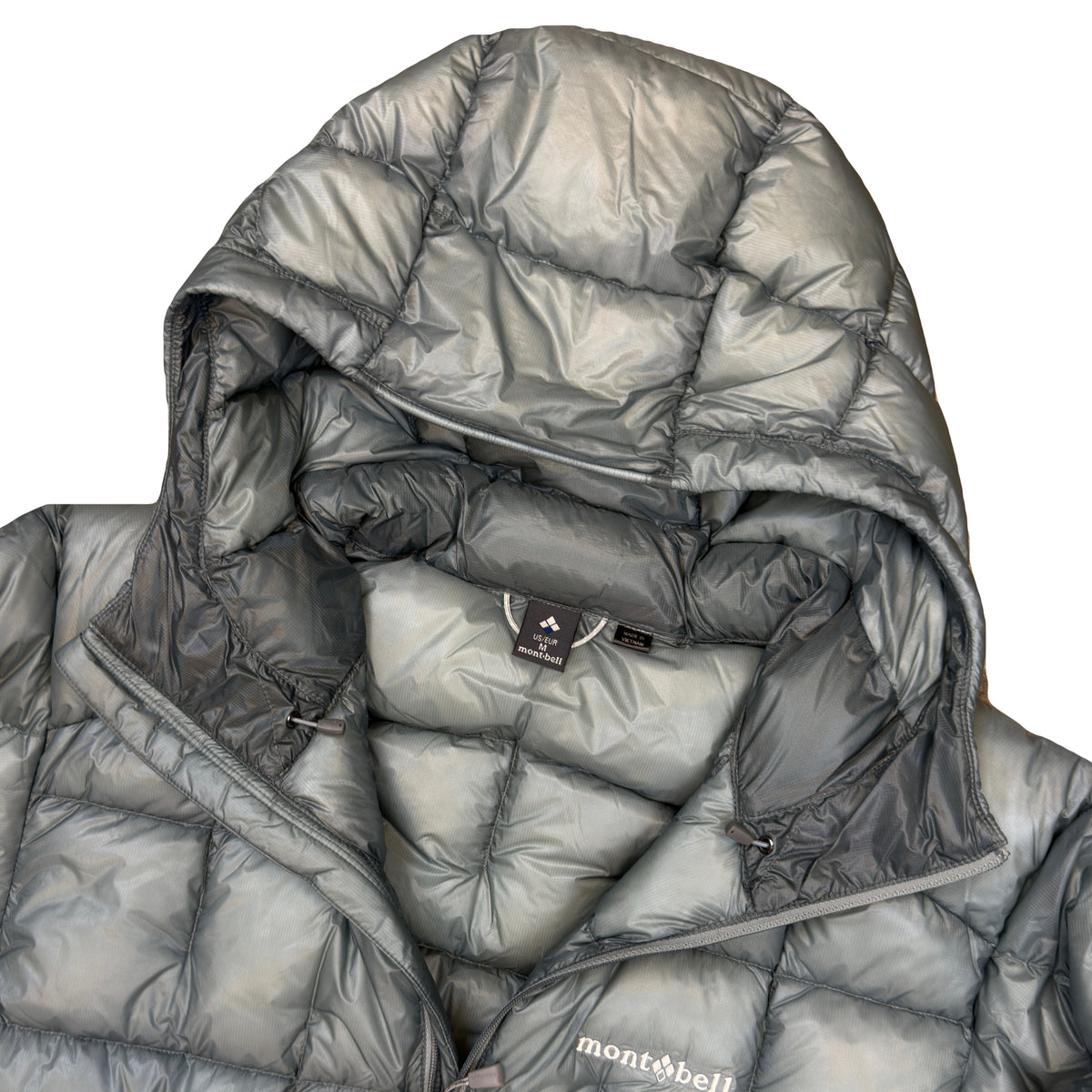 Montbell Plasma 1000 Alpine Down Parka Puffer Jacket In Grey (US/EUR M)