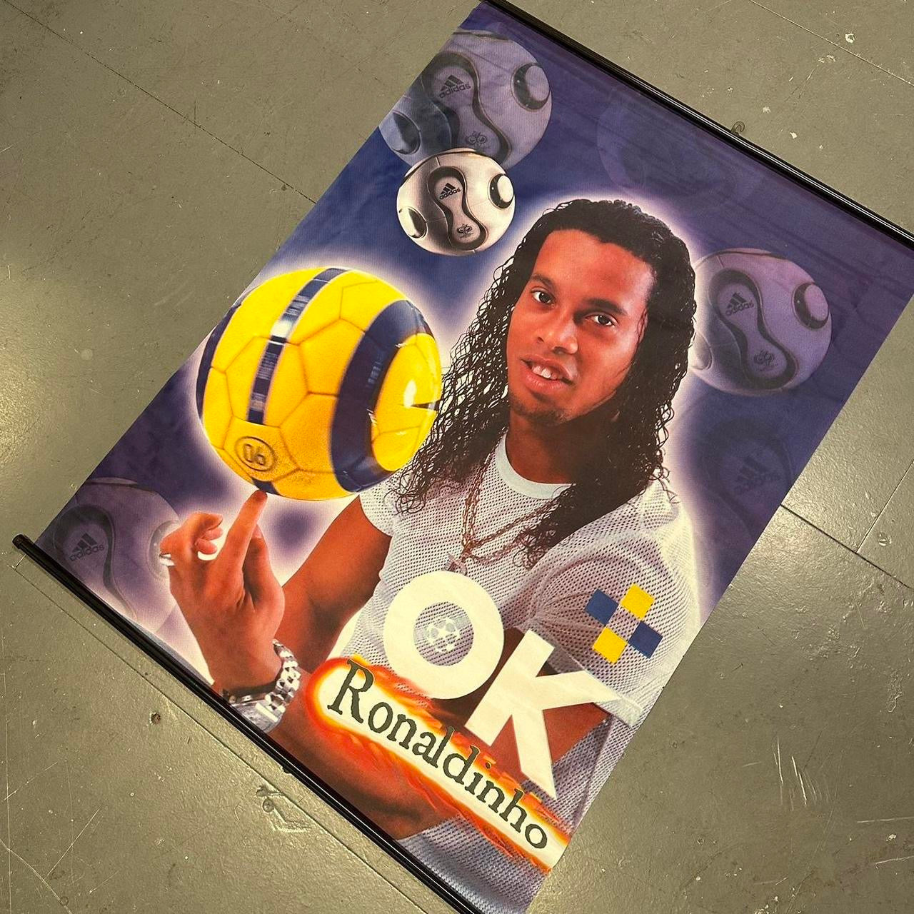 Ronaldinho Brazil Hanging Poster