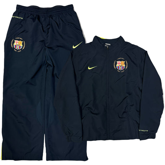 Nike Barcelona 2007 Nou Camp Anniversary Tracksuit In Navy ( S )