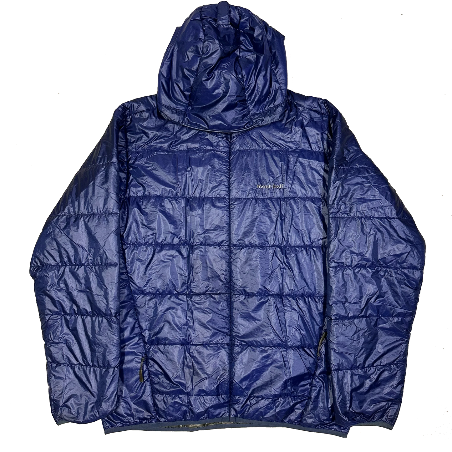 Montbell Lightweight Puffer Jacket In Blue ( M )