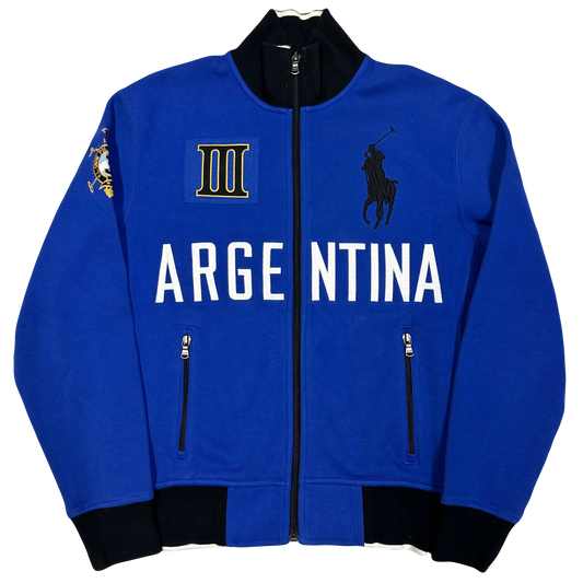 Ralph Lauren Argentina Spellout Sweatshirt In Blue ( M )