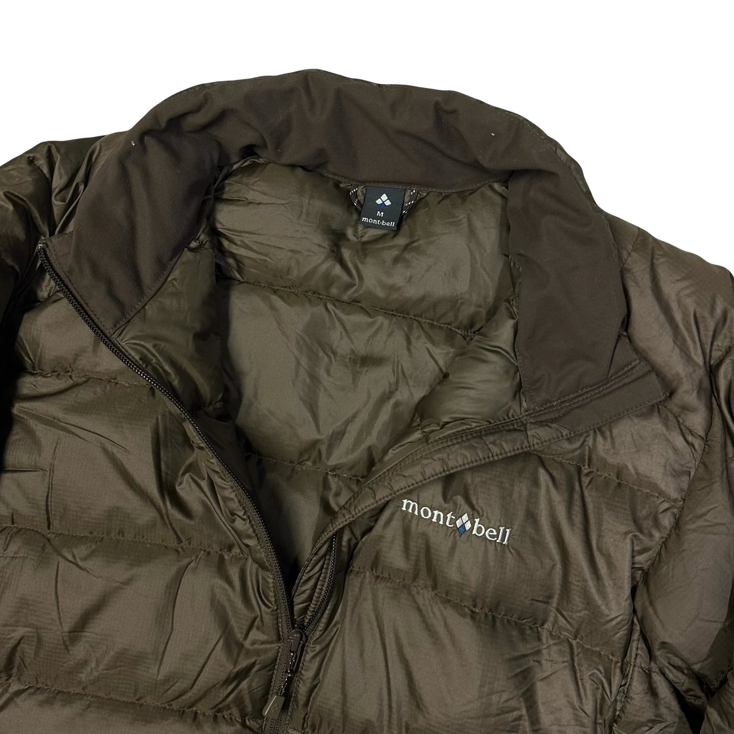 Montbell Light Alpine Down Puffer Jacket In Brown ( M )