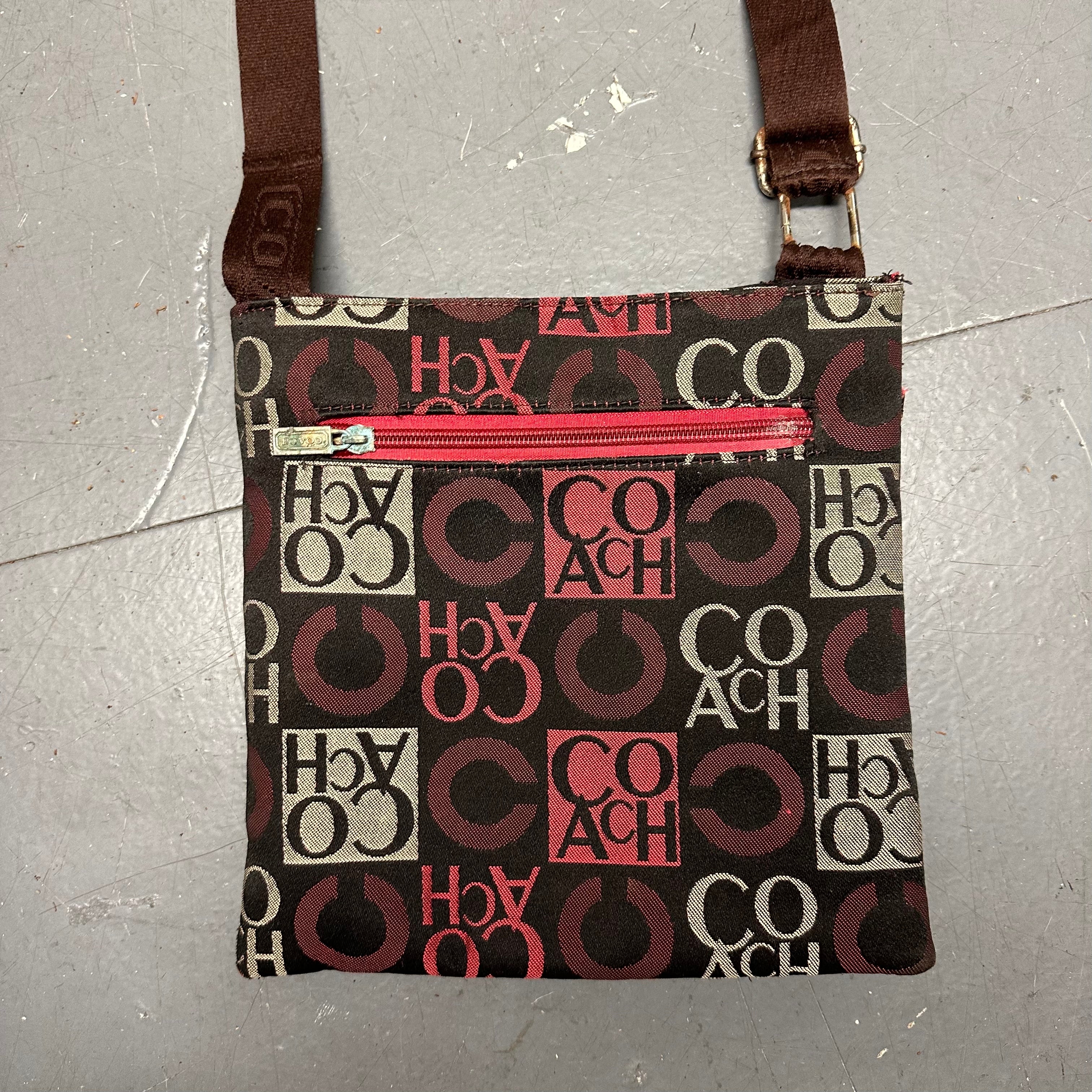 Coach Monogram Side Bag