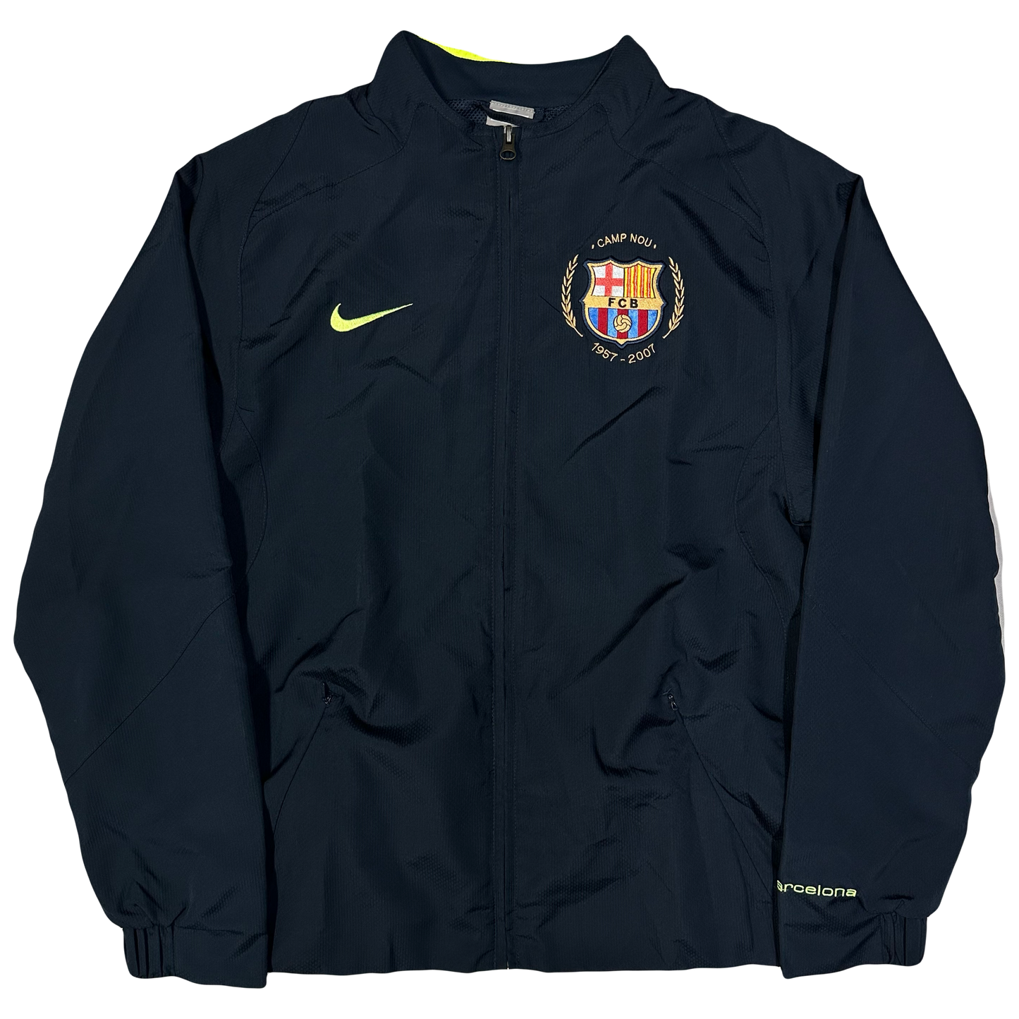 Nike Barcelona 2007 Nou Camp Anniversary Tracksuit In Navy ( S )