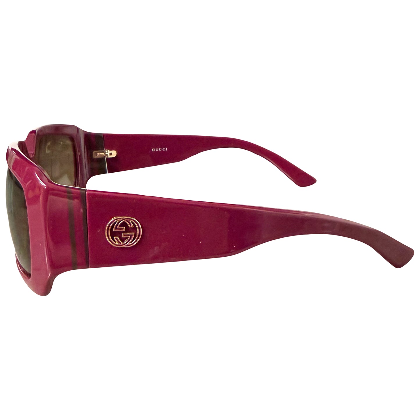 Gucci Sunglasses In Dark Pink