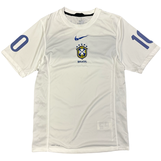 Nike 2010/11 Brazil Training Shirt In Weight ( S ) - 1036 Emporium