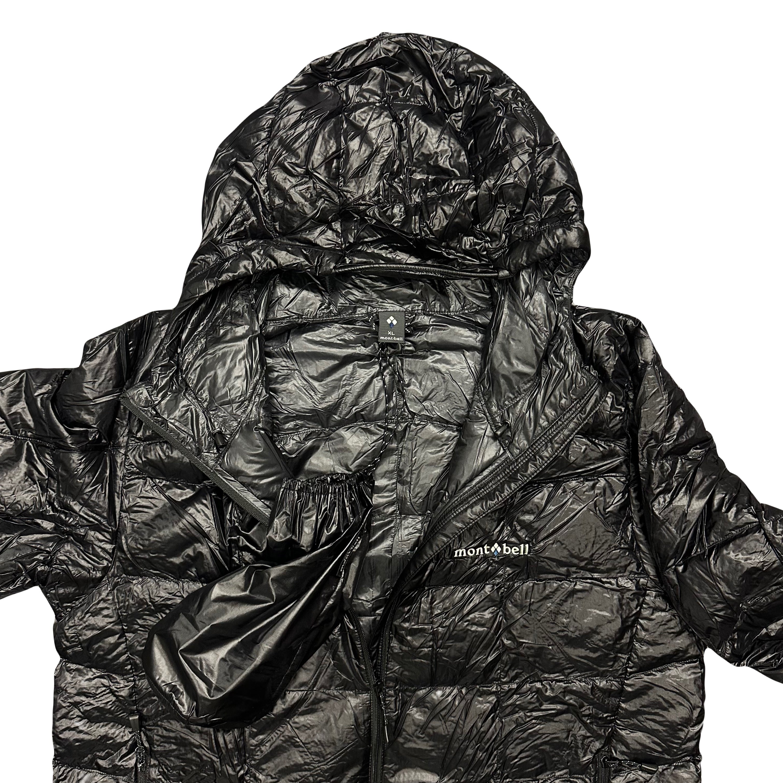 Montbell Square Stitch Down Puffer Jacket In Black ( XL )