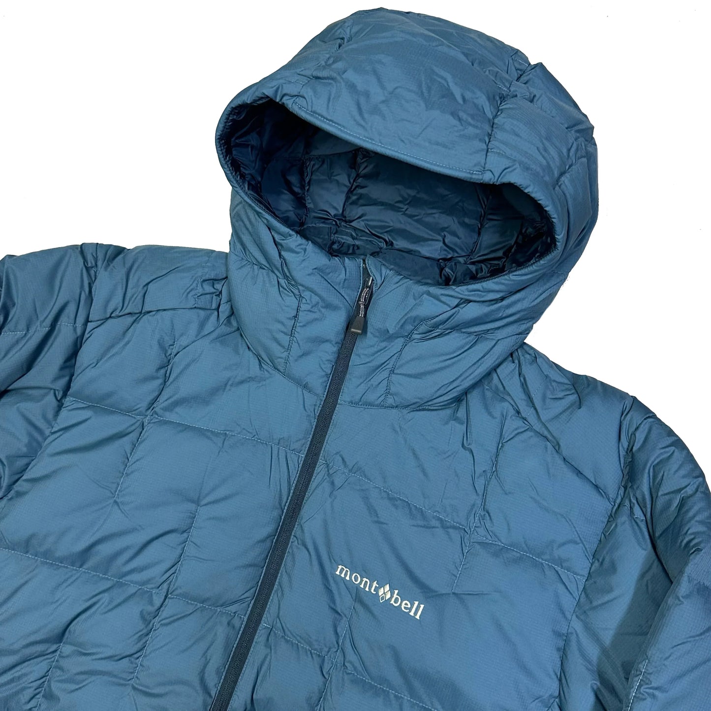 Montbell Puffer Jacket In Blue - Neige Down Parka ( L )