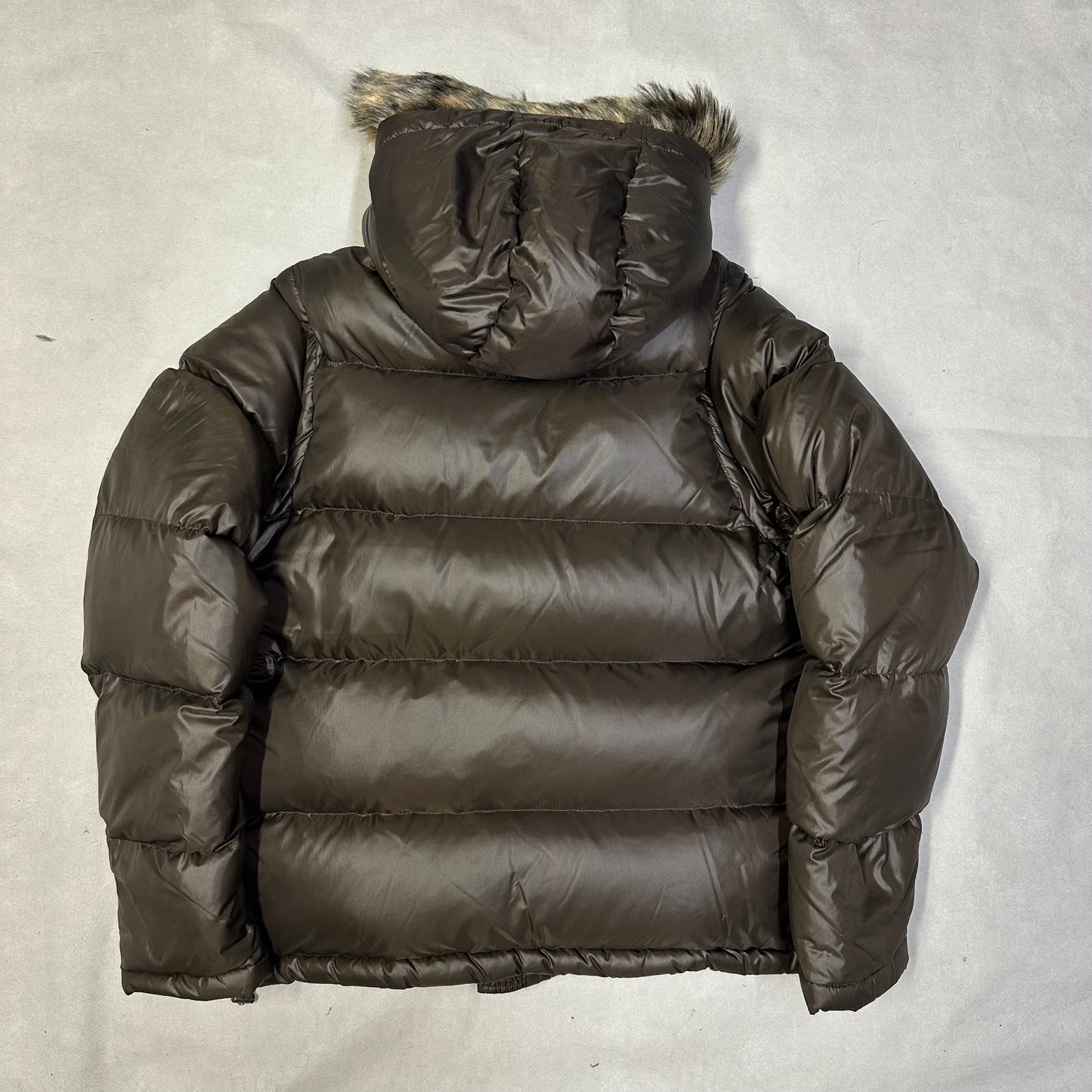 Takeo Kikuchi Puffer Jacket & Gilet With Fur Hood ( L )