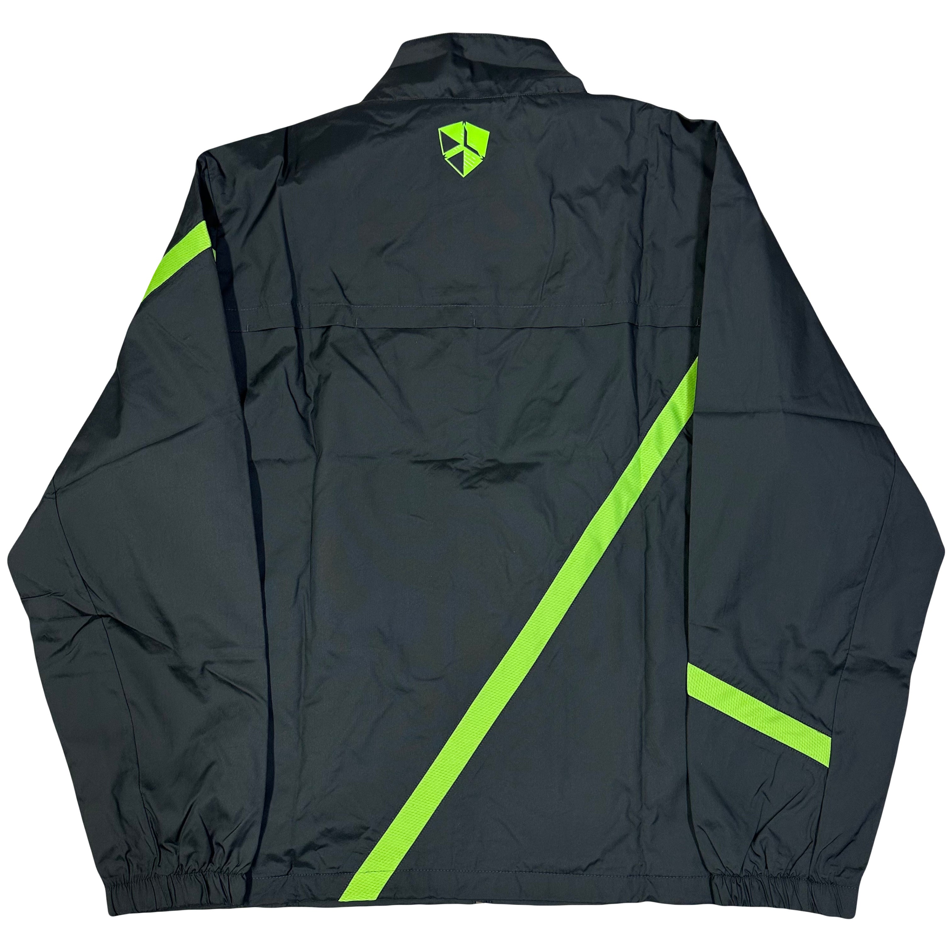 Nike Portugal 2011/12 Tracksuit In Black & Green ( XL )