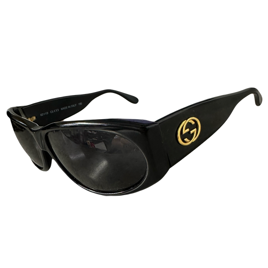 Gucci Sunglasses In Black & Gold