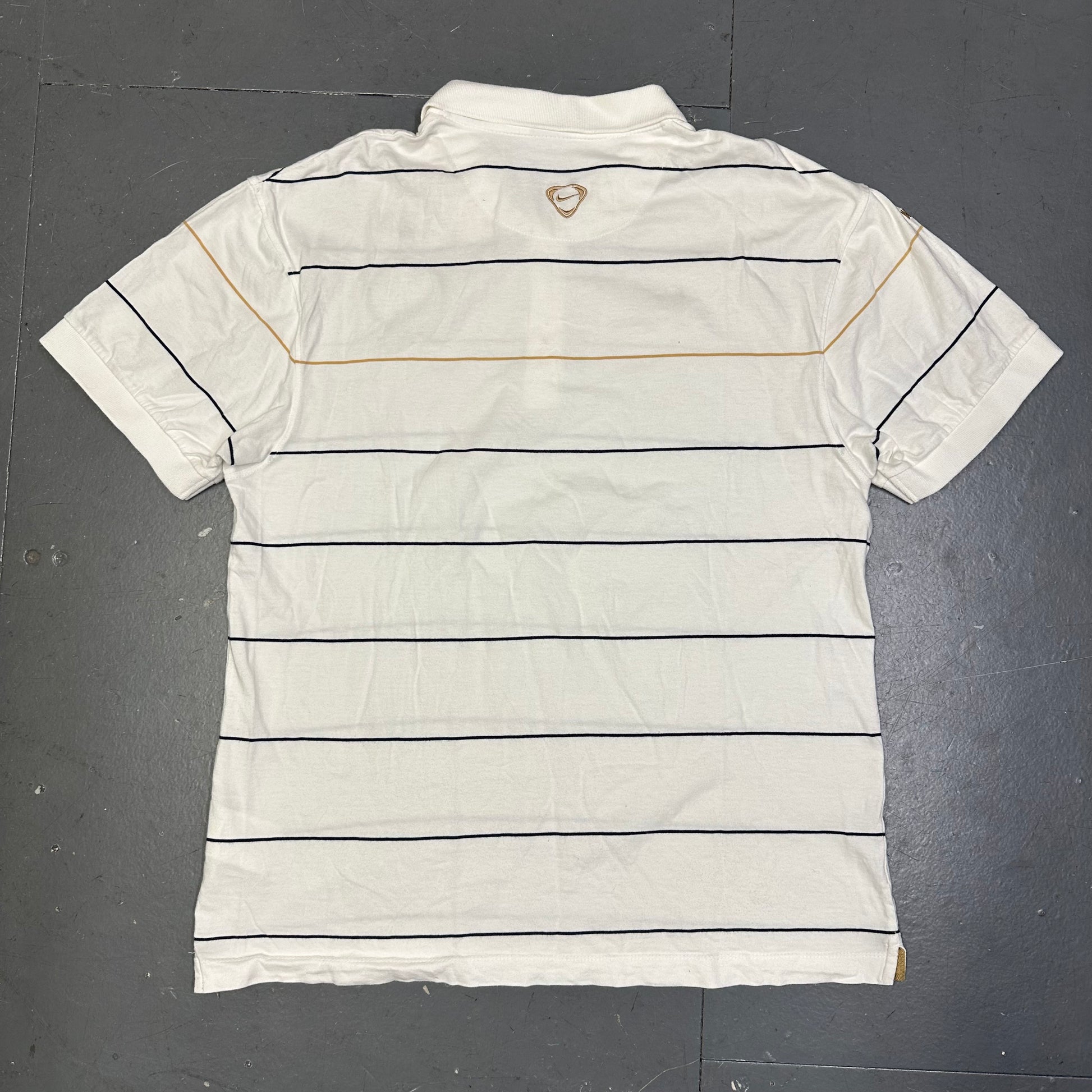 Nike 2008 Inter Milan Polo Shirt In White ( XL ) - 1036 Emporium