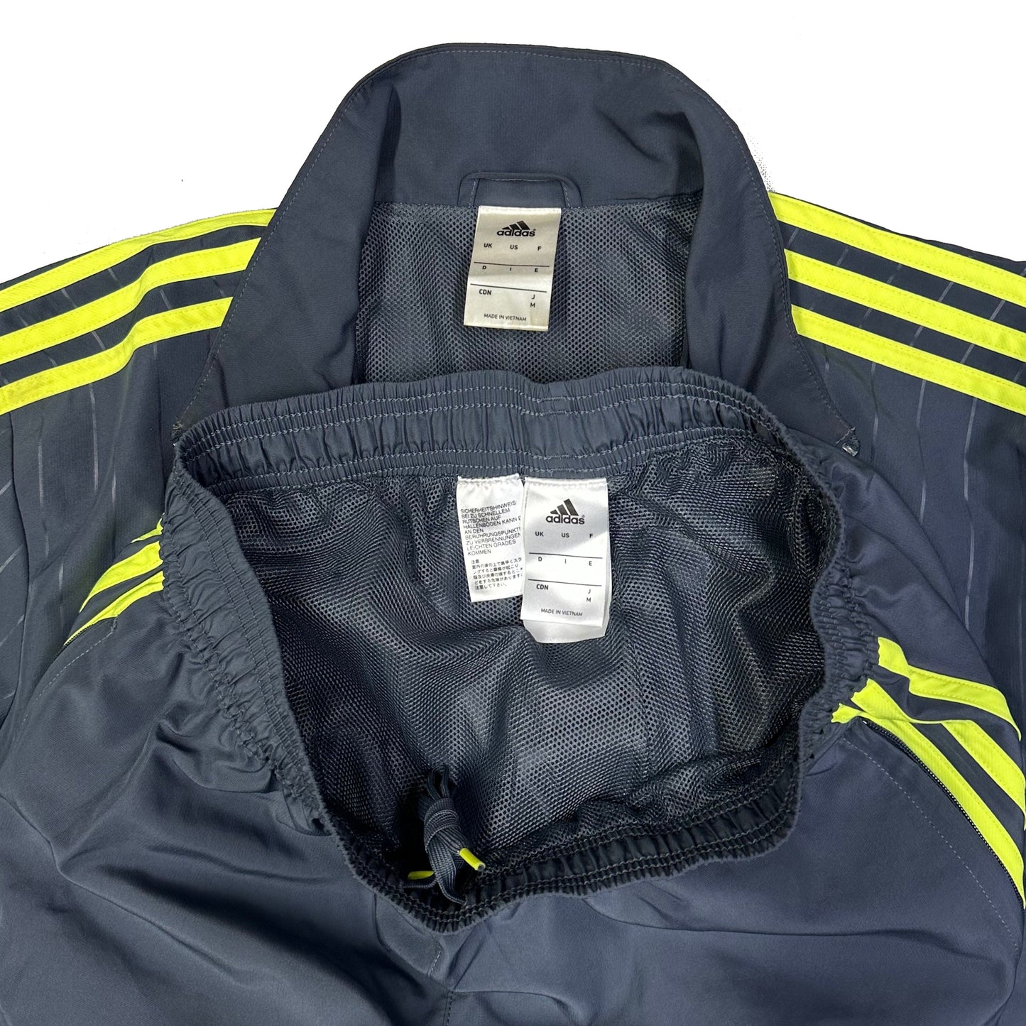 Adidas Real Madrid 2015/16 Tracksuit Top In Grey ( S )