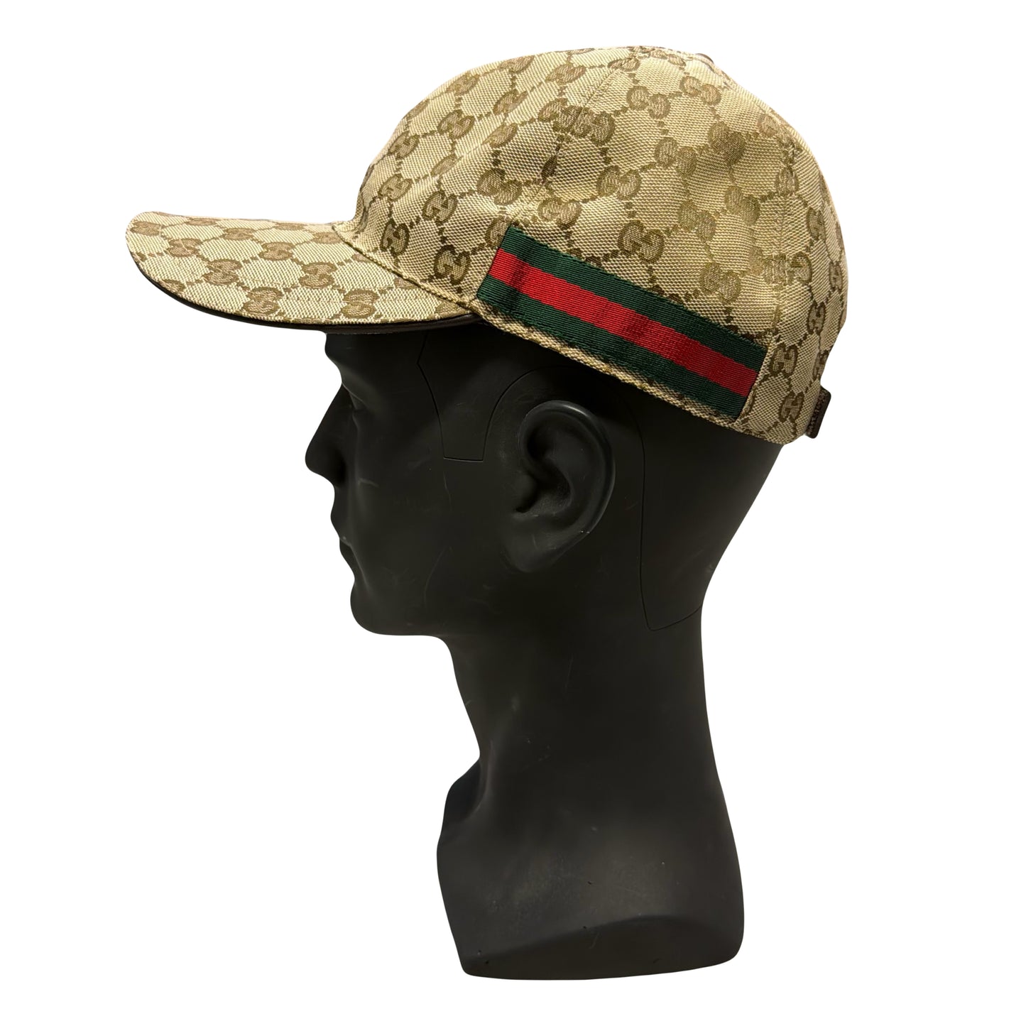 Gucci Monogram Cap In Tan (L)